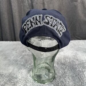 Vintage 90s New World Penn State Nittany Lions Hat Cap Wool Blend NCAA Graffiti